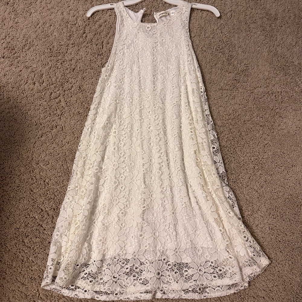 White Graduation Dress